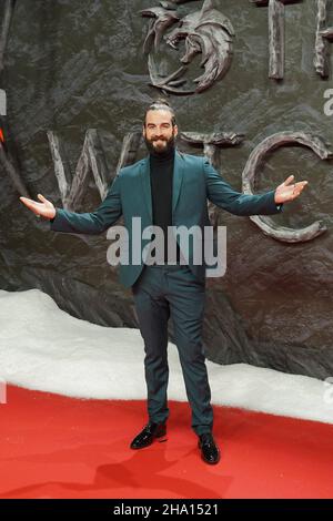 Madrid, Spain. 09th Dec, 2021. at photocall for premiere tv show The Witcher season 2 in Madrid on Thursday, 9 December 2021. Premiere de la segunda temporada de 'The Witcher' en Madrid. 9 de Diciembre de 2021 797/David Sierra/Cordon Press Credit: CORDON PRESS/Alamy Live News