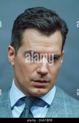 Madrid, Spain. 09th Dec, 2021. British actor Henry Cavill attends 'The Witcher' season 2 premiere at Kinepolis Cinema in Madrid, Spain. Credit: SOPA Images Limited/Alamy Live News