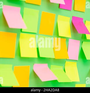 The many reminders in business concept Stock Photo