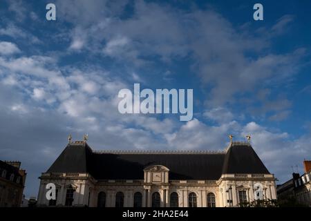 France, Brittany, September 2020. Illustration of daily life in Brittany. Photograph by Martin Bertrand. France, Bretagne, Septembre 2020. Illustratio Stock Photo