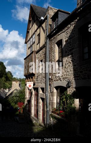 France, Brittany, September 2020. Illustration of daily life in Brittany. Photograph by Martin Bertrand. France, Bretagne, Septembre 2020. Illustratio Stock Photo