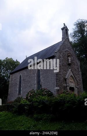 France, Brittany, September 2020. Illustration of daily life in Brittany. Photograph by Martin Bertrand. France, Bretagne, Septembre 2020. Illustratio Stock Photo