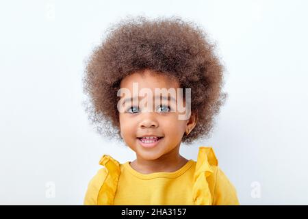 White Fluffy Curly Boy Hair