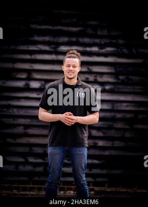 Television programme ‘All that Glitters’ series winning contestant Hugo ...