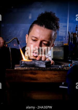 Television programme ‘All that Glitters’ series winning contestant Hugo ...