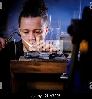 Television programme ‘All that Glitters’ series winning contestant Hugo ...