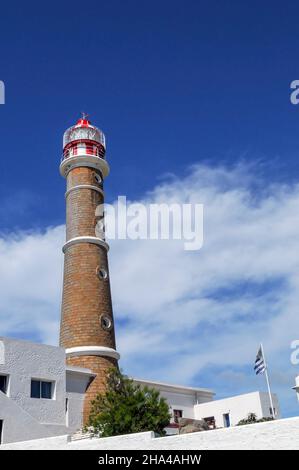 Cabo de Punta Polonio Lighthouse - Uruguay. Stock Photo