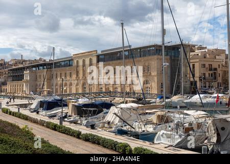 The American University of Malta (AUM), Cospicua, Three Cities, Malta, Europe Stock Photo