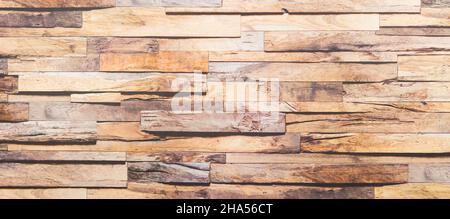 Light wood background panorama for background creation. Stock Photo