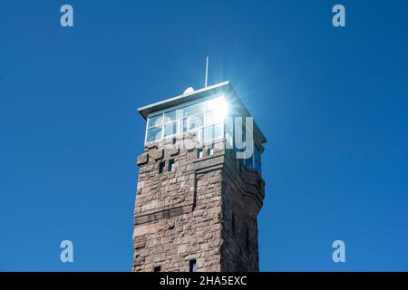 germany,black forest,the hornisgrindeturm. Stock Photo