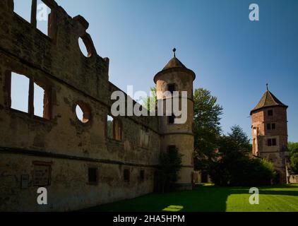 hunting lodge,former monastery complex of st. peter and paul,hirsau monastery,black forest,baden-württemberg,germany Stock Photo