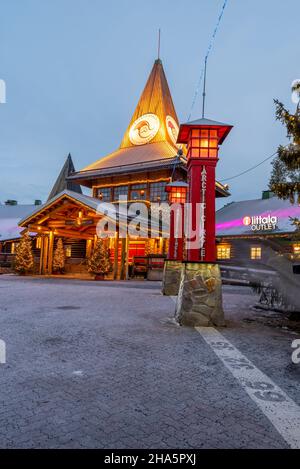 santa claus village,rovaniemi,lapland,finland Stock Photo