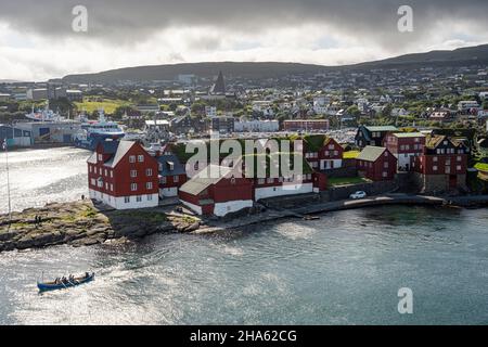 torshavn capital of the faroe islands,streymoy island,autonomous archipelago,denmark Stock Photo