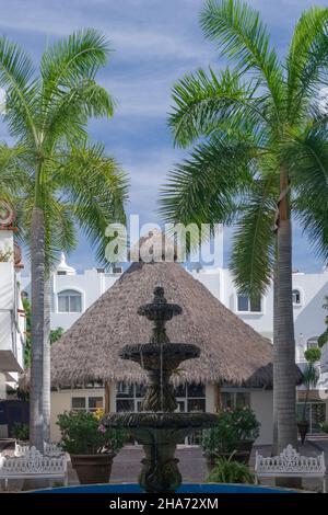 Architecture and traditions in Puerto Vallarta downtown Mexico. Stock Photo