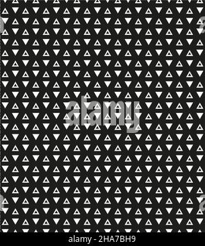 Abstract geometric American ethnic indigenous Seamless pattern with triangles. Aztec style vector pattern with triangle and lines Stock Vector