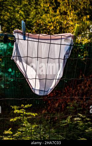 Knickers washing line hi-res stock photography and images - Alamy