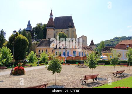 The Fortified church from Biertan, Birthälm, Sibiu county, Romania Stock Photo