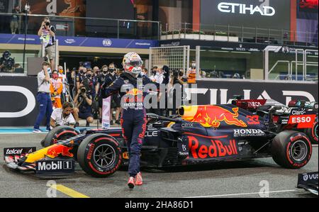 Pole position celebration Max Verstappen (NED) Redbull Racing RB19
