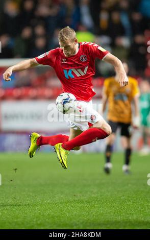 London, UK. 11th Dec, 2021. during the Sky Bet League 1 match between Charlton Athletic and Cambridge United at The Valley, London, England on 11 December 2021. Photo by Alan Stanford/PRiME Media Images. Credit: PRiME Media Images/Alamy Live News Stock Photo