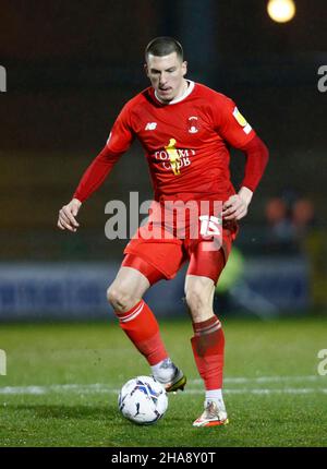 London, UK. 01st Feb, 2018. LONDON, United Kingdom, DECEMBER 11: during Sky Bet League Two between Leyton Orient and Crawley Town at Brisbane Road, London on 11th December, 2021 Credit: Action Foto Sport/Alamy Live News Stock Photo