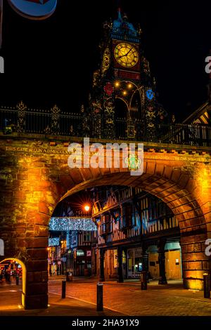 CHESTER, CHESHIRE, UK - DECEMBER 06, 2021 Stock Photo