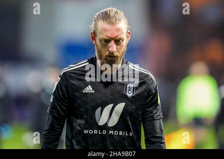 Luton, UK. 27th Nov, 2021. Tim Ream (13) of Fulham during the Sky Bet Championship match between Luton Town and Fulham at Kenilworth Road, Luton, England on 11 December 2021. Photo by David Horn. Credit: PRiME Media Images/Alamy Live News Stock Photo