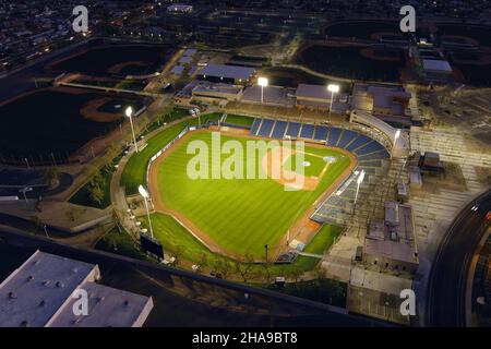 An aerial view of the American Family Fields of Phoenix, Tuesday