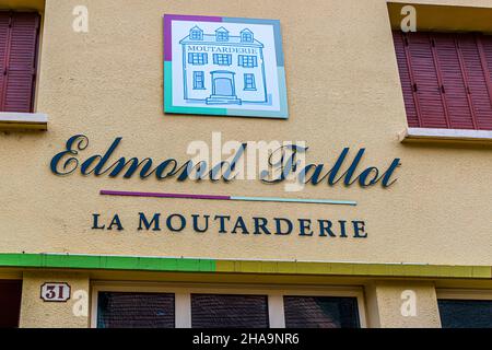 La Moutarde en Bourgogne  La Moutarderie Edmond Fallot