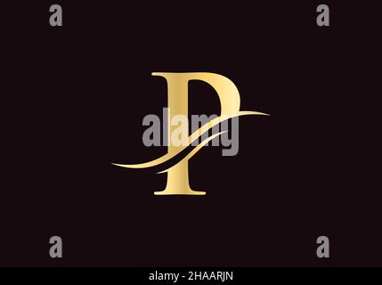 Free: Modern letter p logo - nohat.cc