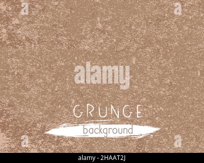 Vector vintage background. Grunge texture of old paper. Stock Vector