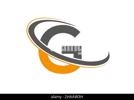 Letter G Logo Design for business and company identity. Creative G letter logo vector eps Stock Vector