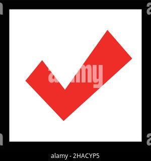 Web icon that can express success or confirmation. Stock Vector