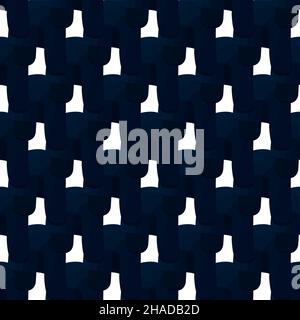 Colored pattern winter hats beanie, beautiful caps in white background. Caps pattern consisting of collection winter hats beanie for wearing. Pattern Stock Vector