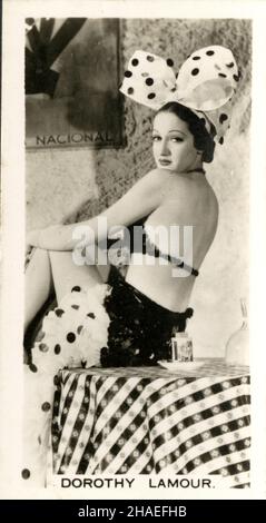 Dorothy Lamour Stock Photo