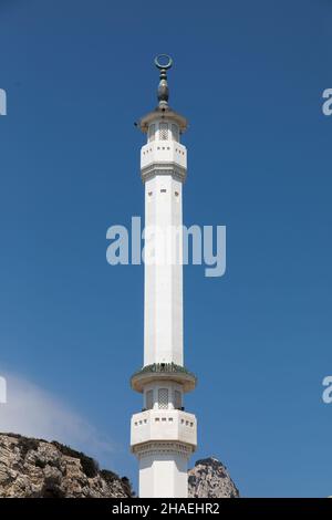 King Fahad Bin Abdulaziz Al Saud mosque, Europa Point, Gibraltar Stock Photo