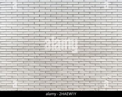 weathered textured white brick wall Stock Photo