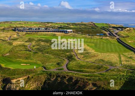 Old Head of Kinsale Links, County Cork, Ireland Stock Photo