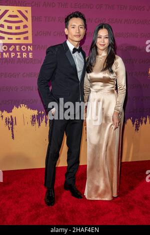 Manny Jacinto and Dianne Doan attend the UK Premiere of 'The Acolyte ...