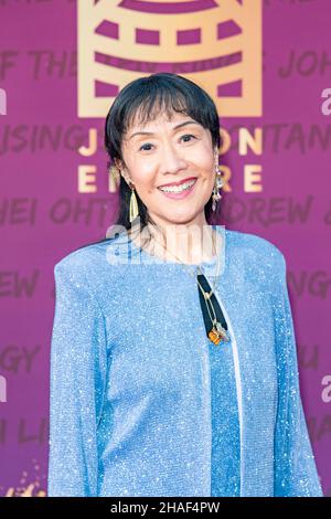Beverly Hills, California, USA. 11th Dec, 2021. June Angela attends 19th Annual Unforgettable Gala at The Beverly Hilton, Beverly Hills, CA on December 11, 2021 Credit: Eugene Powers/Alamy Live News Stock Photo