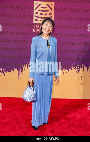 Beverly Hills, California, USA. 11th Dec, 2021. June Angela attends 19th Annual Unforgettable Gala at The Beverly Hilton, Beverly Hills, CA on December 11, 2021 Credit: Eugene Powers/Alamy Live News Stock Photo