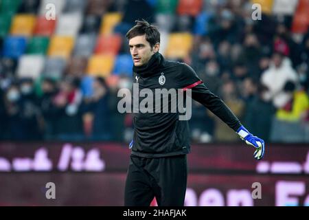 Udine, Italy. 11th Dec, 2021. Milan's Ciprian Tatarusanu portrait during Udinese Calcio vs AC Milan, italian soccer Serie A match in Udine, Italy, December 11 2021 Credit: Independent Photo Agency/Alamy Live News Stock Photo