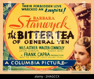 THE BITTER TEA OF GENERAL YEN (1932), directed by FRANK CAPRA. Credit: COLUMBIA PICTURES / Album Stock Photo