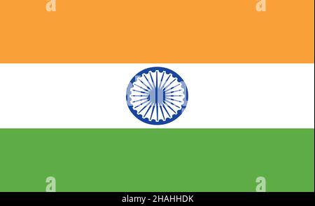 India flag, vector illustration Stock Vector Image & Art - Alamy
