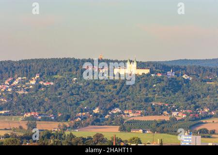 Olomouc (Olmütz): Basilica of the Visitation of the Virgin Mary in Svatý Kopeček,  (Heiligenberg), in , Olomoucky, Olomouc Region, Olmützer Region, Cz Stock Photo