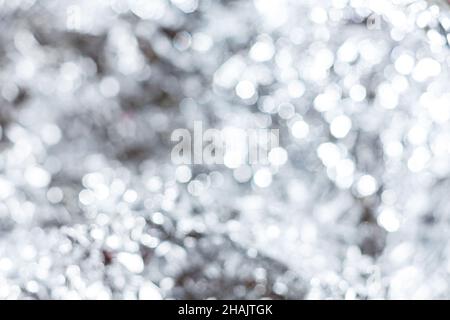 Silver blur abstract background Stock Photo