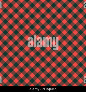 Seamless pattern with traditional vichy graphic for textile. Stock Vector