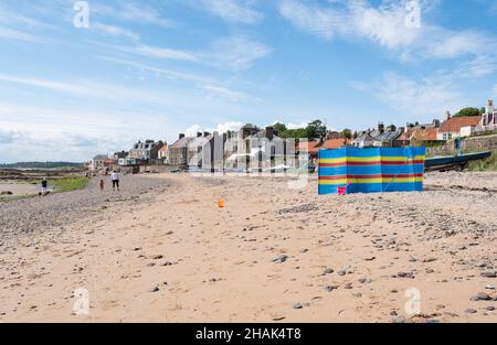 Lower Largo beach, Fife, Scotland, UK Stock Photo