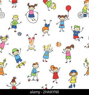 cute set of different sketch things for children. hand-drawn illustration  Stock Vector Image & Art - Alamy