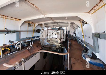 Weapons of war displayed for your visit Stock Photo