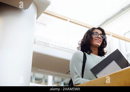 Young male student at university Stock Photo